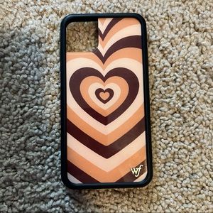 latte love wildflower iphone 11 pro max case